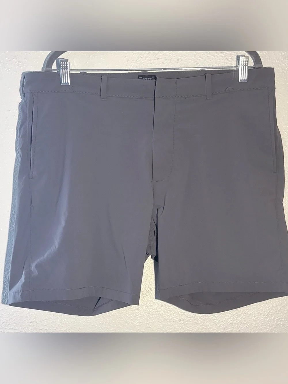 J. Crew Trade Mark Stretch Gray Shorts Men’s Size 36 L 7